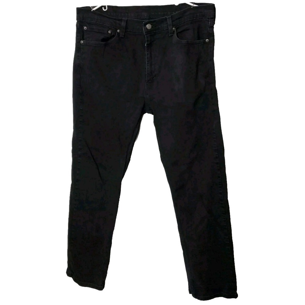 Levi's 505 Men's Jeans Black Regular Fit 38Wx32L* Measures 38W29L